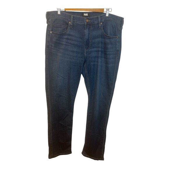 Paige Men’s Federal Straight Leg Jeans Medium Wash 36x31 NWOT - Picture 1 of 6